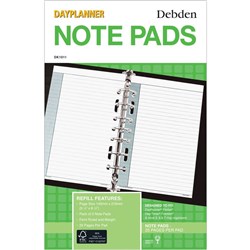 Debden Dayplanner Refill Desk Note Pads 216X140mm Pack Of 2
