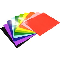 Rainbow Surface Board 510x640mm 290gsm Double Sided Assorted Pack of 100
