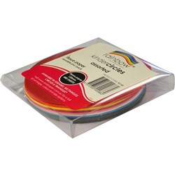 Kinder Circles Tissue 120mm 17gsm Assorted Pack of 480