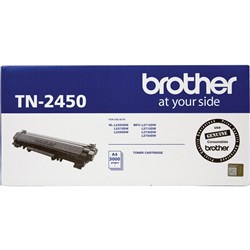 Brother TN-2450 TN2450 High Yield Toner Cartridge Black