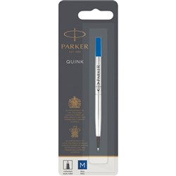 Parker Bl1 Rollerball Refill Medium 0.7mm Blue