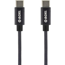 Moki Type-C to Type-C Cable Braided SynCharge Cable