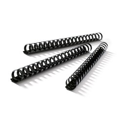 RAZORLINE BINDING COMB 21R 16mm Plastic Black PKT100