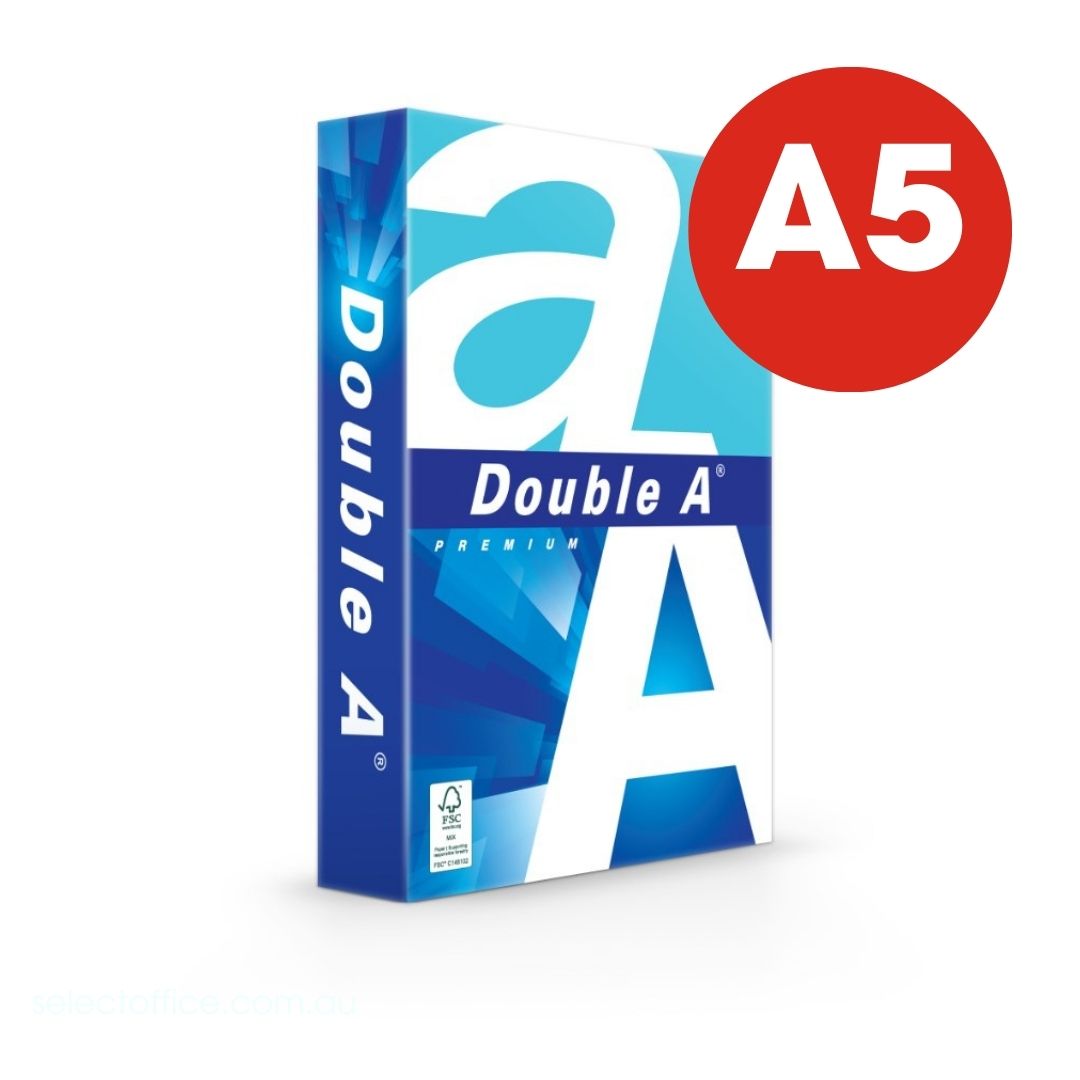 Paper - A5 Premium Copy Paper Double A Ream of 500 - Select Office ...