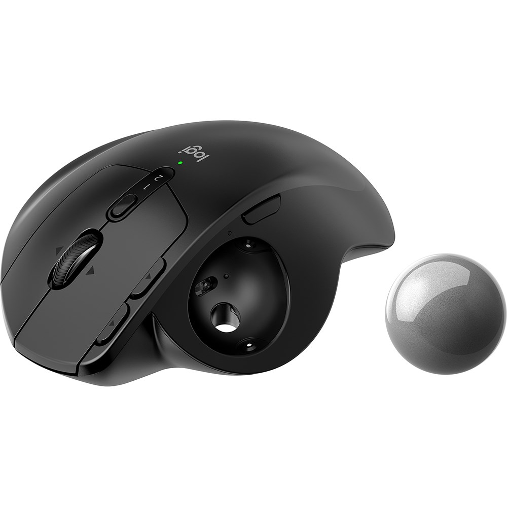 Logitech MX Ergo Wireless Trackball Mouse Graphite