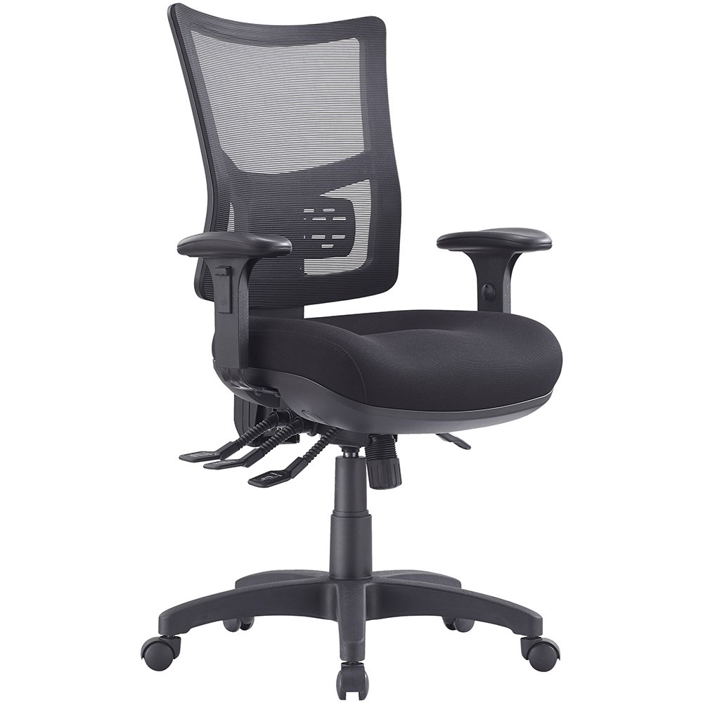 Chairs & Accessories Brent High Back Task Chair 3 Lever With Arms