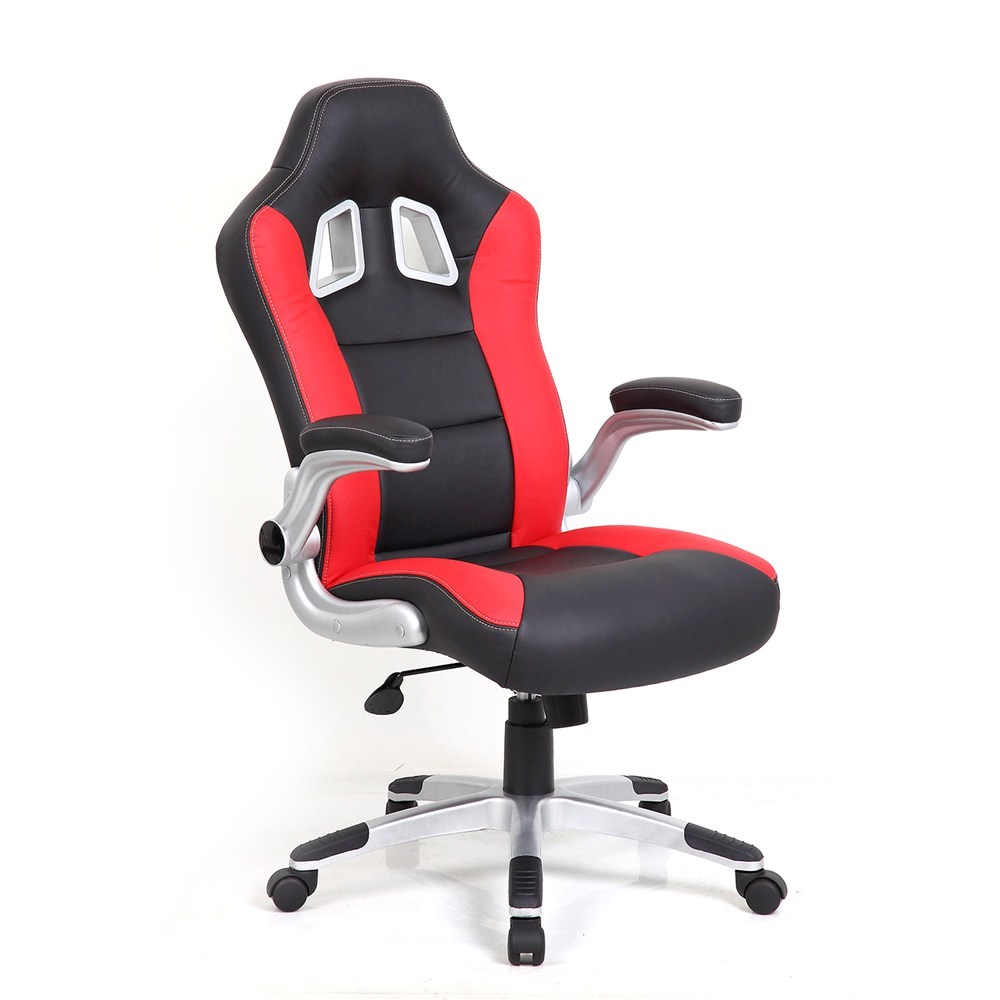 Red Racing Chair Chairs & Accessories - XR8 Racing Gaming Chair High Back with Headrest ...